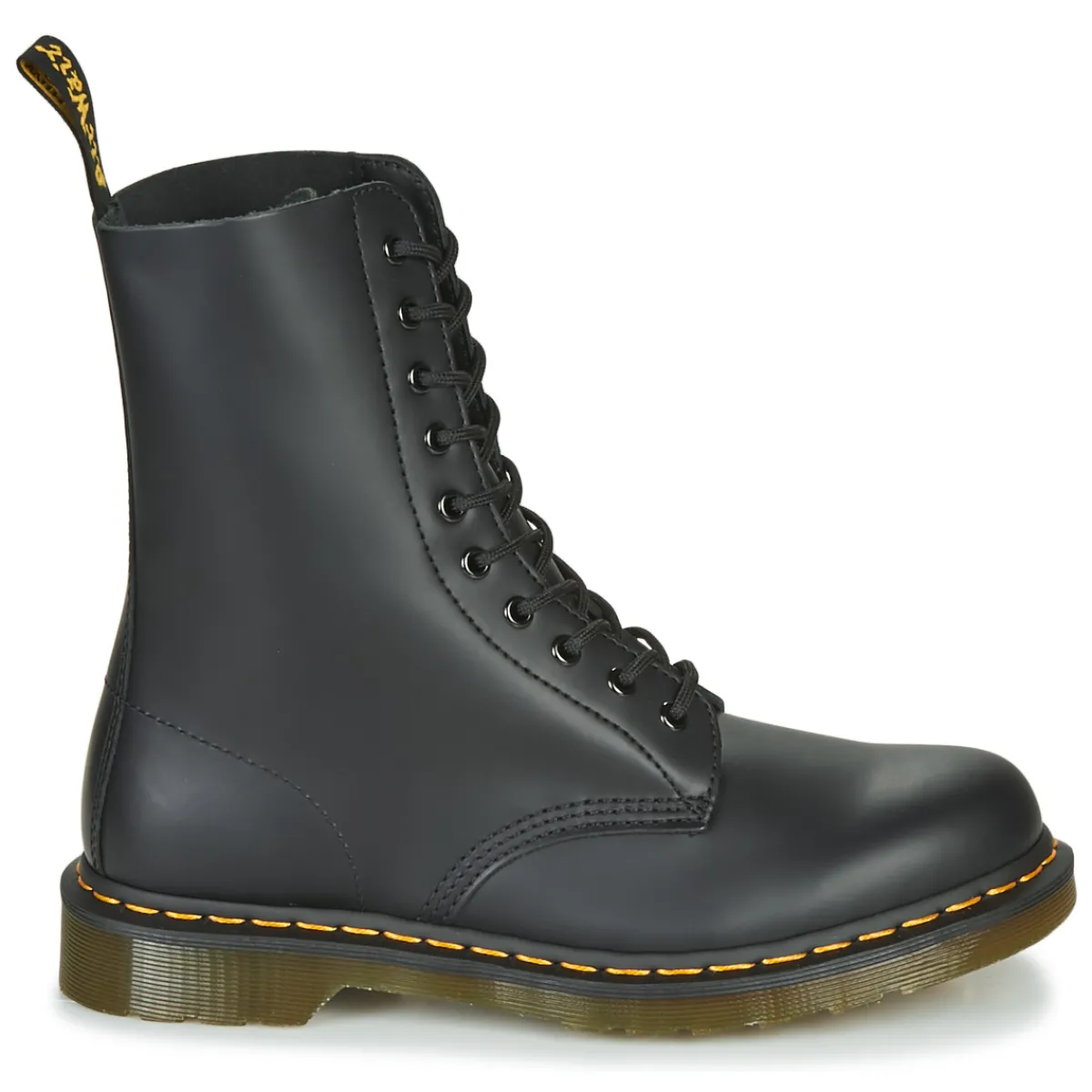 Dr. Martens 1490 BLACK SMOOTH-Homme Bottines / Boots