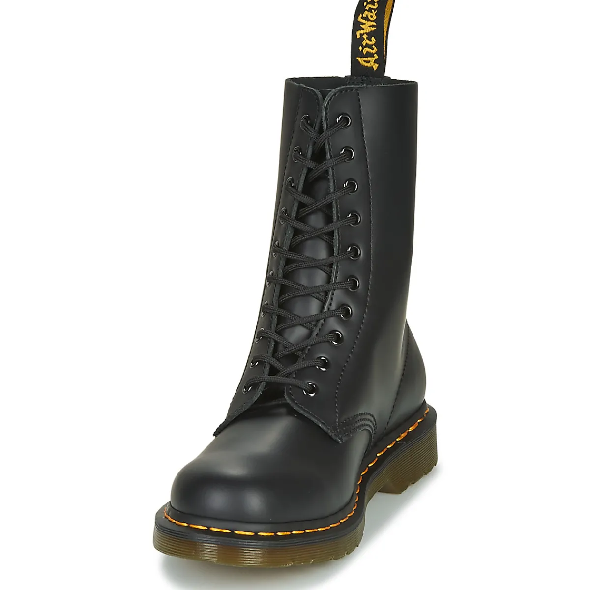 Dr. Martens 1490 BLACK SMOOTH-Homme Bottines / Boots