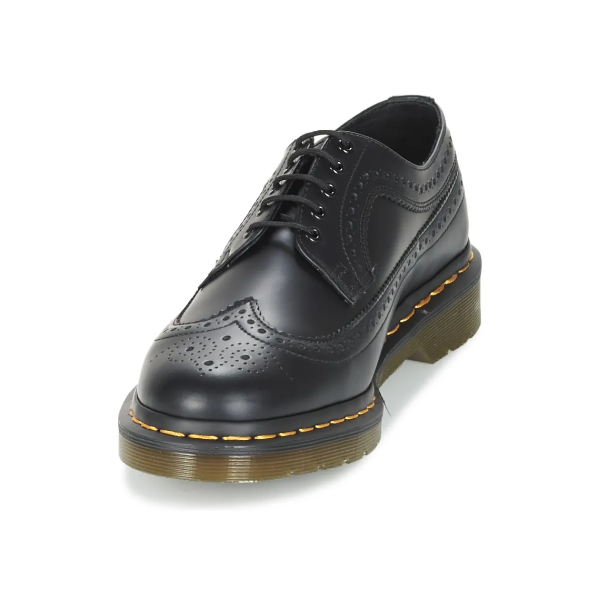 Dr. Martens 3989 BROGUE BLACK SMOOTH-Homme Derbies & Richelieu