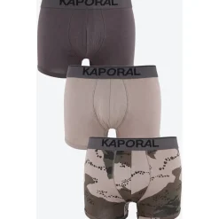 Kaporal - Pack de 3 Boxers - anthracite et-Homme Slips