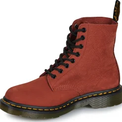 Dr. Martens 1460 Pascal 8 Eye Boot Russet Red Milled Nubuck RB-Homme Bottines / Boots