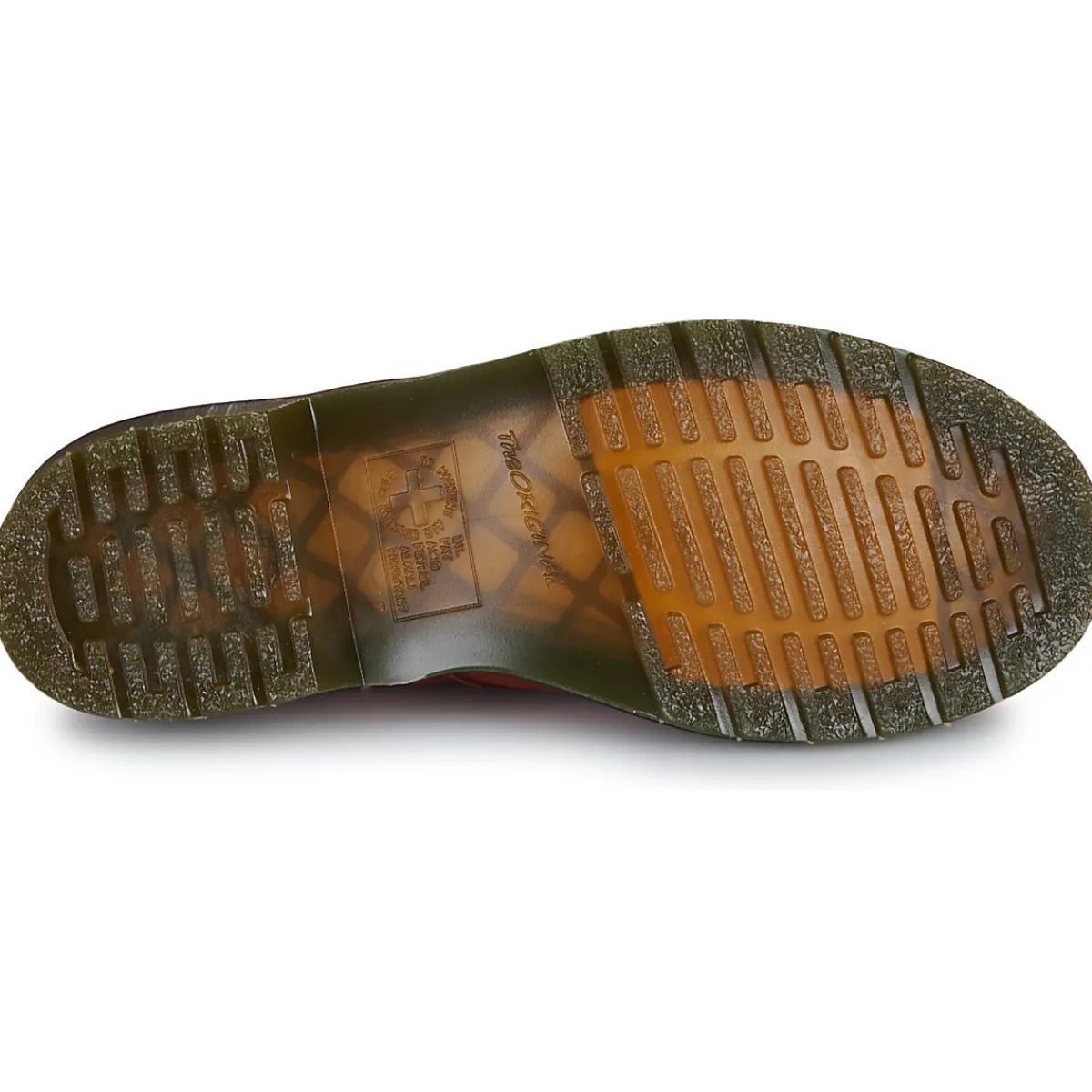 Dr. Martens 1460 Pascal 8 Eye Boot Russet Red Milled Nubuck RB-Homme Bottines / Boots