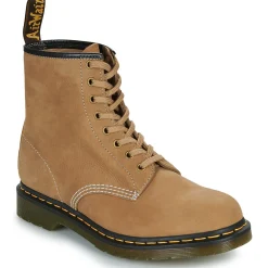 Dr. Martens 1460 SAVANNAH TAN THUMBLED NUBUCK-Homme Bottines / Boots
