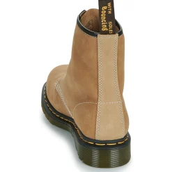 Dr. Martens 1460 SAVANNAH TAN THUMBLED NUBUCK-Homme Bottines / Boots
