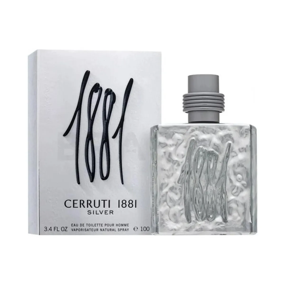 Cerruti 1881 1881 Silver Homme - eau de toilette - 100ml-Homme Parfums