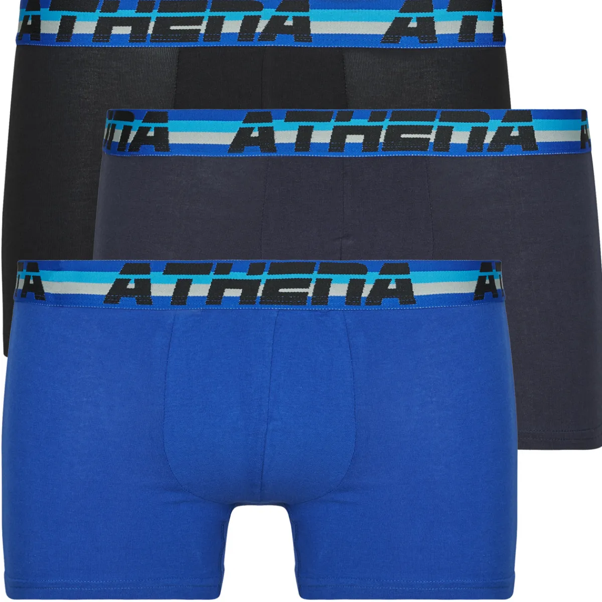Athena 720 STRETCH COTON Pack de 3-Homme Boxers