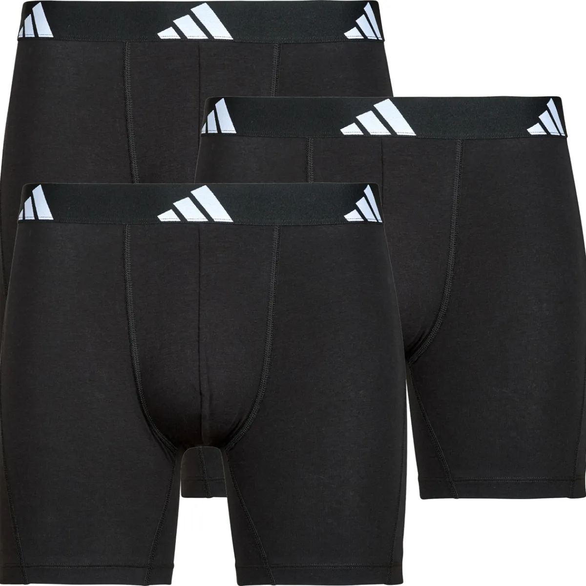 adidas ACTIVE FLEX COTTON Boxer Long Pack de 3-Homme Boxers
