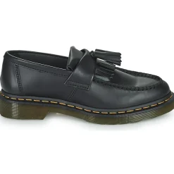 Dr. Martens ADRIAN YS BLACK SMOOTH-Homme Mocassins & Chaussures Bateau