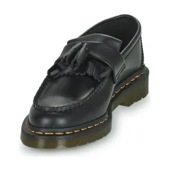 Dr. Martens ADRIAN YS BLACK SMOOTH-Homme Mocassins & Chaussures Bateau