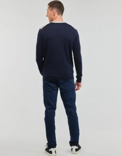 Guess ALEX LS CN LOGO SWEATER-Homme Pulls & Gilets