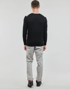 Guess ALEX LS CN LOGO SWEATER-Homme Pulls & Gilets