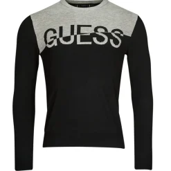 Guess ALEX LS CN LOGO SWEATER-Homme Pulls & Gilets