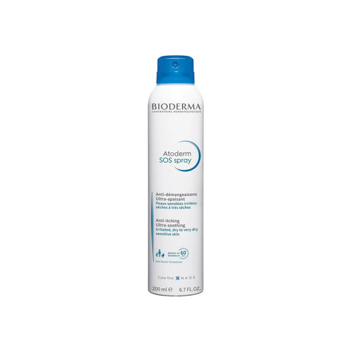 Bioderma Atoderm Sos Spray Alivio Inmediato Del Picor-Homme Soins Corps & Bain