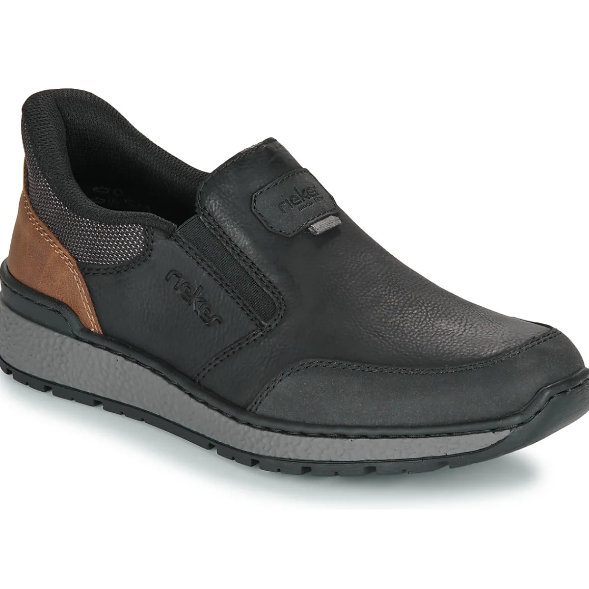 Rieker B9057-00-Homme Slip Ons
