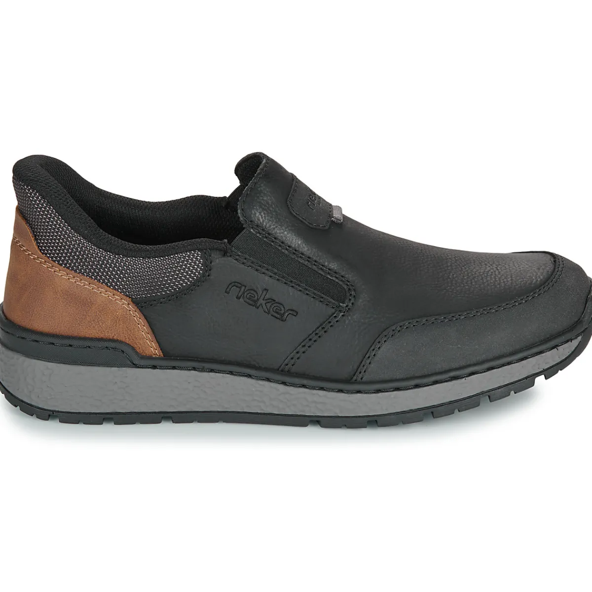 Rieker B9057-00-Homme Slip Ons
