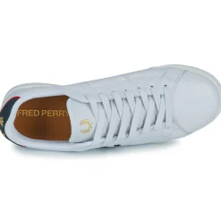 Fred Perry B722 LEATHER-Homme Baskets Mode