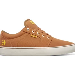 Etnies BARGE LS BROWN GOLD YELLOW-Homme Skate