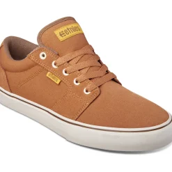 Etnies BARGE LS BROWN GOLD YELLOW-Homme Skate
