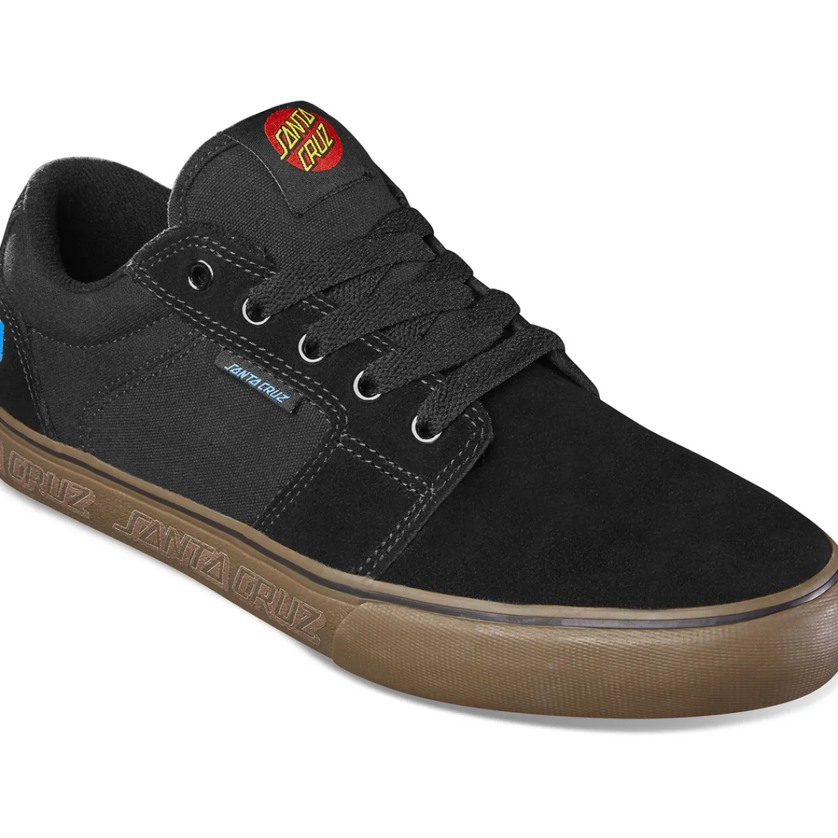 Etnies BARGE LS X SANTA CRUZ BLACK GUM-Homme Skate