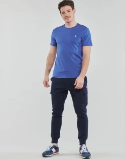 Polo Ralph Lauren BAS DE JOGGING CARGO AJUSTE EN DOUBLE KNIT TECH-Homme Joggings & Survêtements