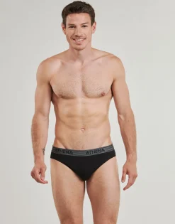 Athena BASIC COTON Pack de 4-Homme Slips