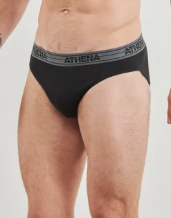 Athena BASIC COTON Pack de 4-Homme Slips