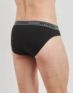 Athena BASIC COTON Pack de 4-Homme Slips
