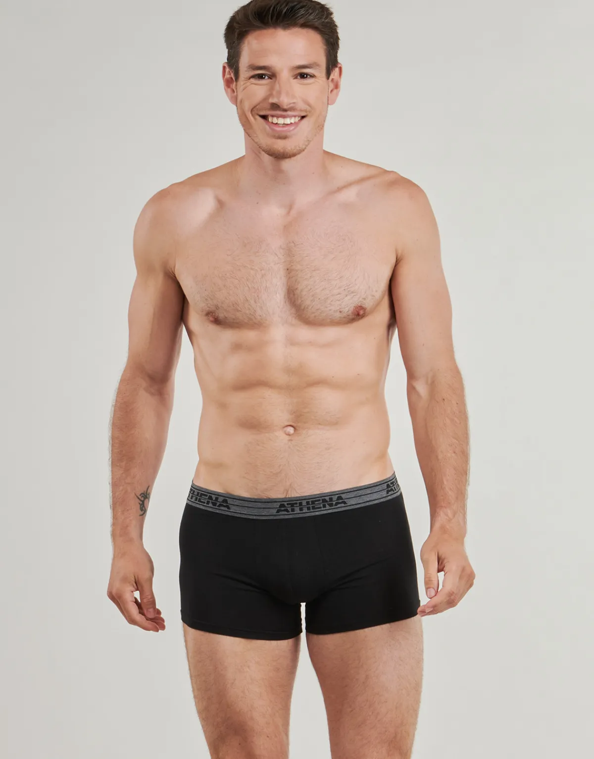 Athena BASIC COTON Pack de 4-Homme Boxers