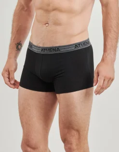 Athena BASIC COTON Pack de 4-Homme Boxers