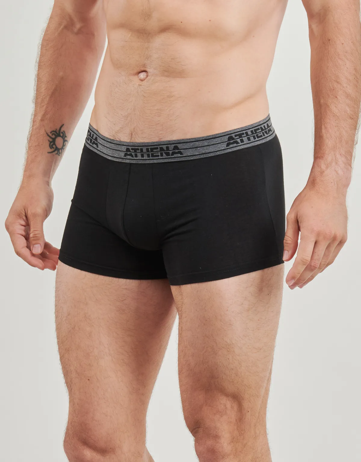 Athena BASIC COTON Pack de 4-Homme Boxers