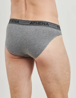 Athena BASIC COTON Pack de 4-Homme Slips