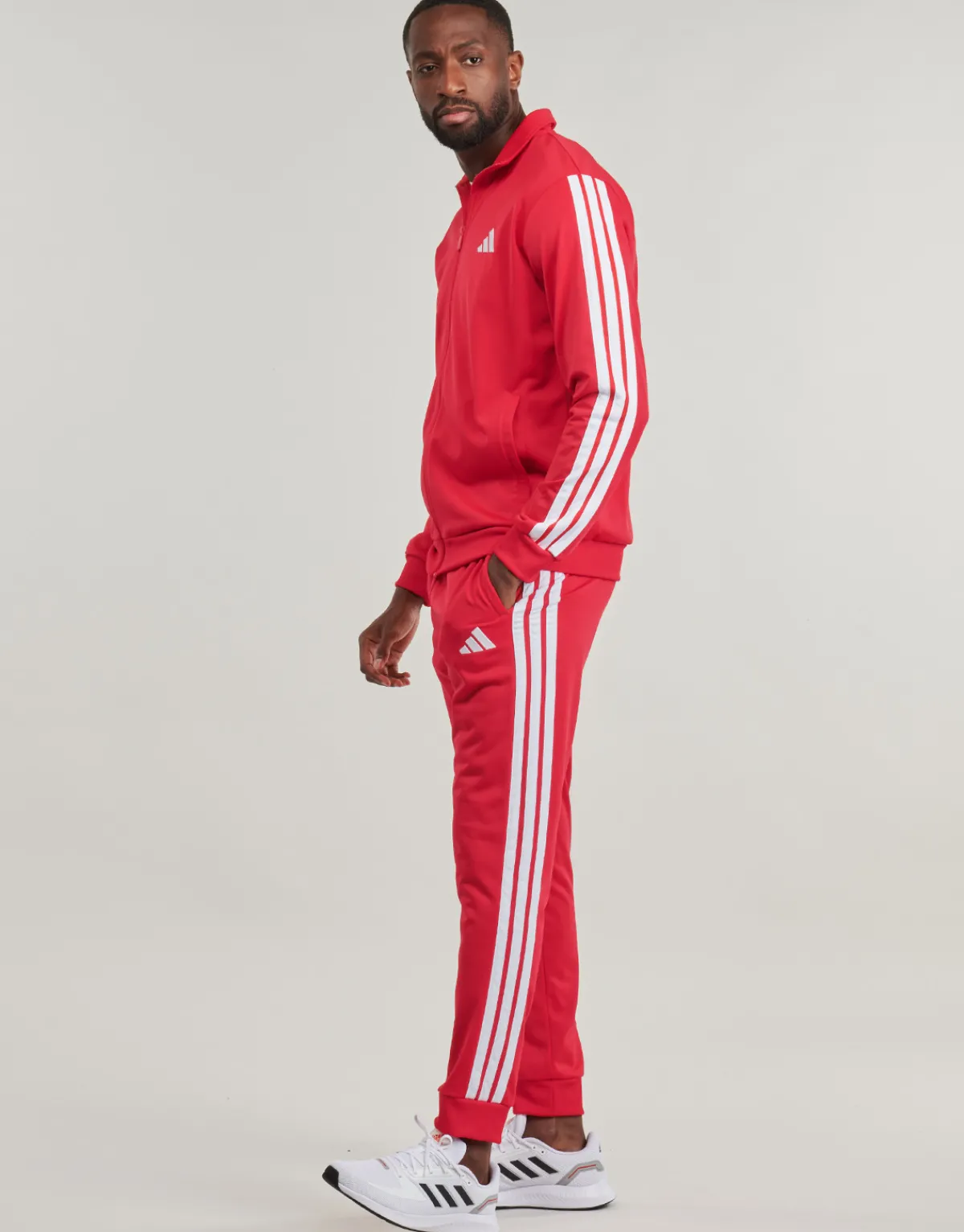 adidas Basic 3-Stripes Tricot Track Suit-Homme Joggings & Survêtements