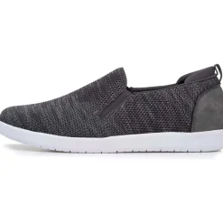 Isotoner Baskets Homme slip-on Gris-Homme Slip Ons