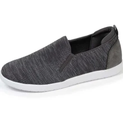 Isotoner Baskets Homme slip-on Gris-Homme Slip Ons