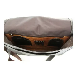 Katana Besace A4 À Bandoulière En Cuir De Vachette Grainé K 69305-Homme Besaces / Sacs Bandoulière