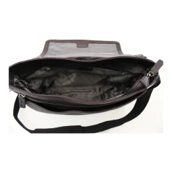 Gerard Henon Besace Arizona Cuir De Vachette Gras Pleine Fleur GH 5272-Homme Besaces / Sacs Bandoulière