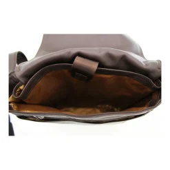 Gerard Henon Besace Gentleman Cuir De Vachette Lisse Souple GH 2655-Homme Besaces / Sacs Bandoulière