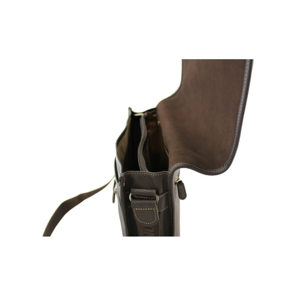 Gerard Henon Besace Golf Cuir De Vachette Grainé GH 2960-Homme Besaces / Sacs Bandoulière