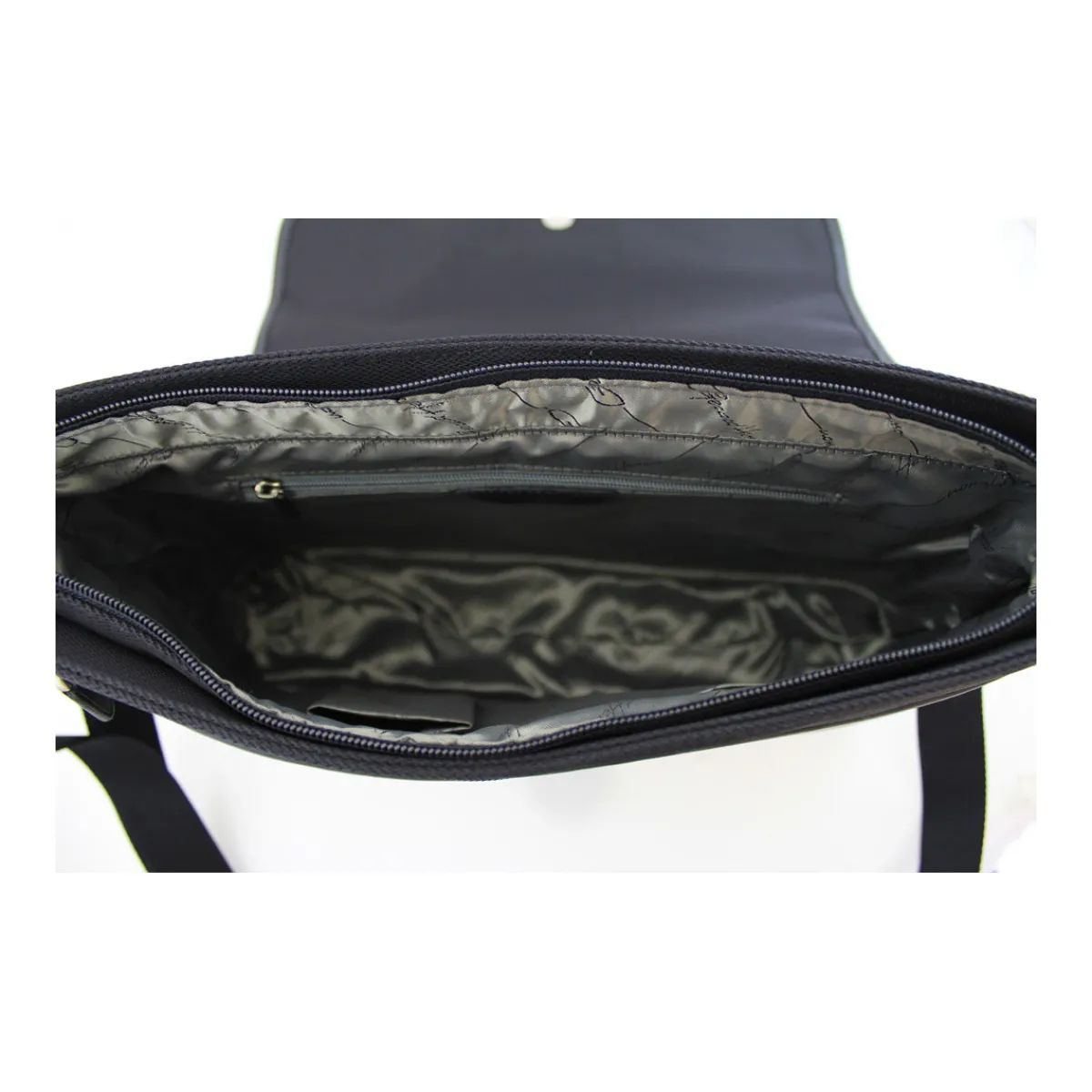 Gerard Henon Besace New Styl' Nylon Garni Cuir GH 2356-Homme Besaces / Sacs Bandoulière