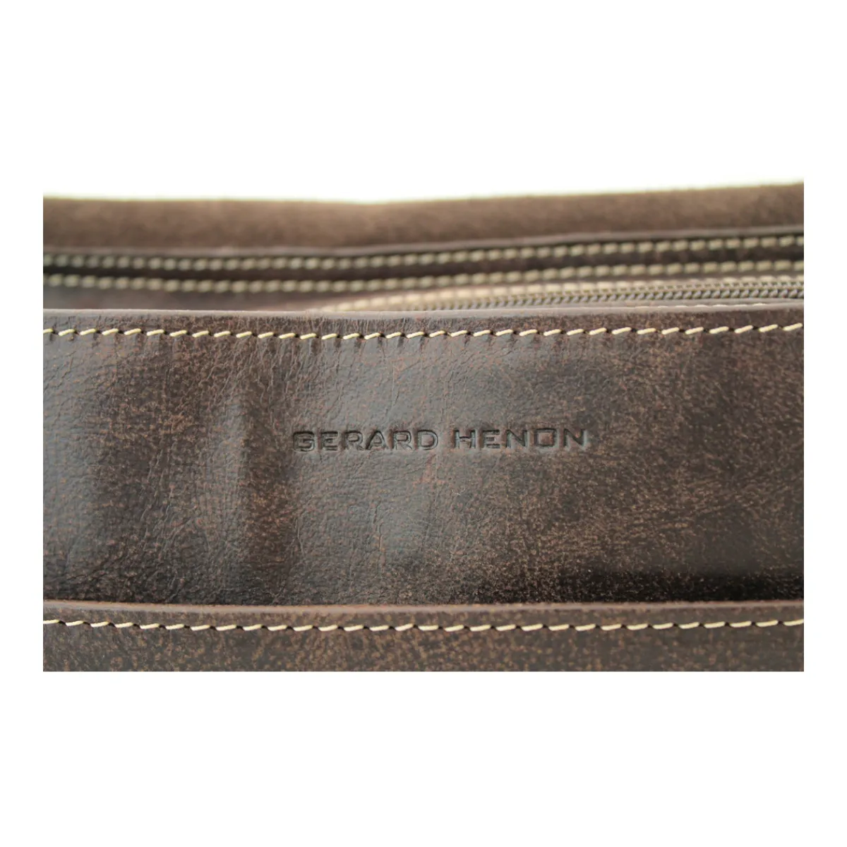 Gerard Henon Besace Sahara En Cuir GH 8152-Homme Besaces / Sacs Bandoulière