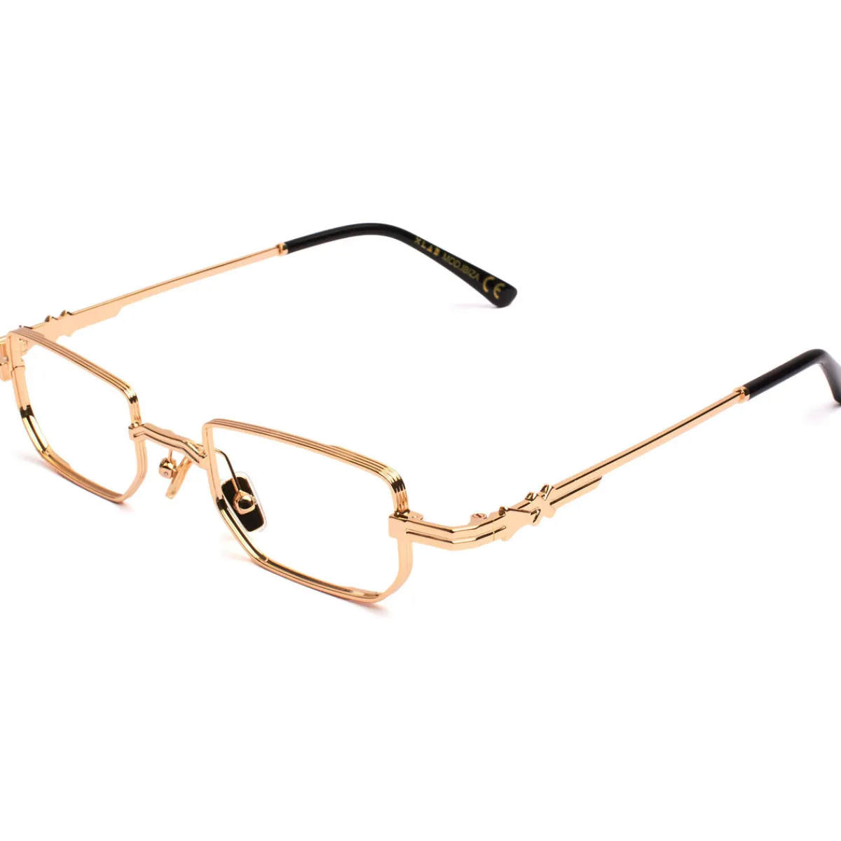 Xlab Bloc bleu Ibiza Cadres Optiques, Or, 45 mm-Homme Lunettes De Soleil