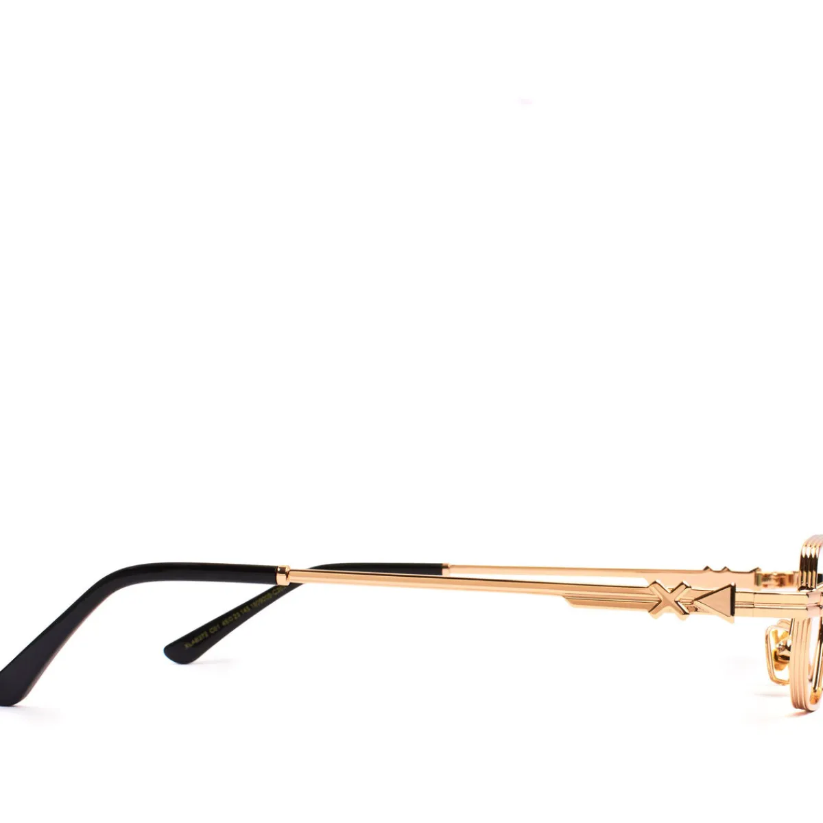 Xlab Bloc bleu Ibiza Cadres Optiques, Or, 45 mm-Homme Lunettes De Soleil