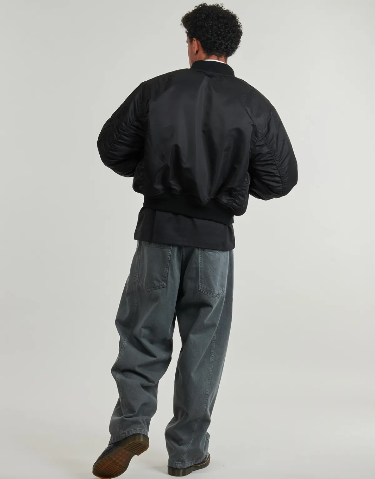 Schott Blousons AIRFORCE-90-RS-BLACK-Homme Vestes