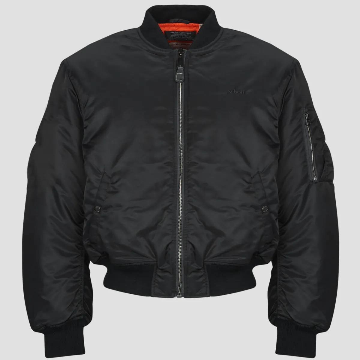 Schott Blousons AIRFORCE-90-RS-BLACK-Homme Vestes