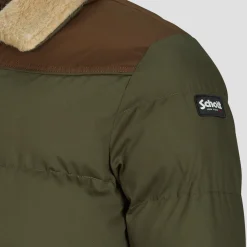 Schott Blousons ROCKHILL--BROWN-Homme Vestes