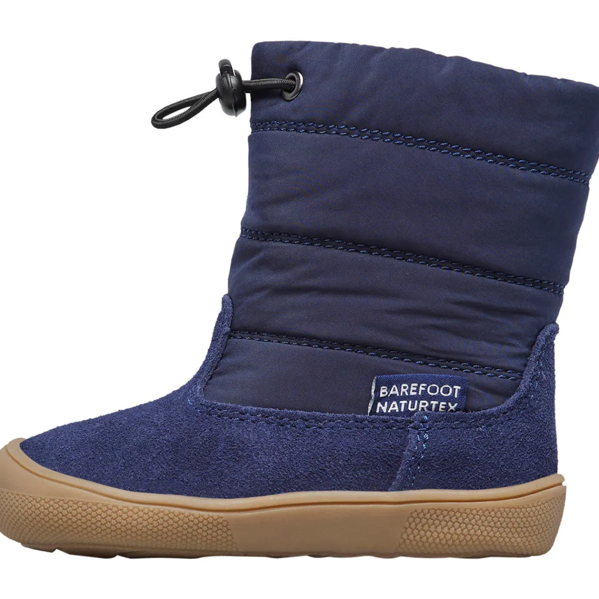 Naturino Bottes barefoot en cuir et tissu BAREFOOT HOCHALPEN 3 WP.-Homme Bottes
