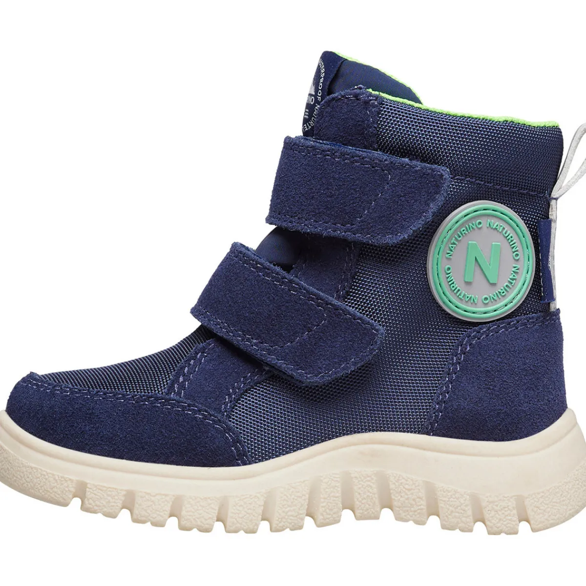 Naturino Bottes en suède et tissu technique GEMINAE 3 VL WP.-Homme Bottes