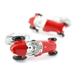 Tony & Paul Boutons de manchette bolide Vermillon-Homme Bijoux