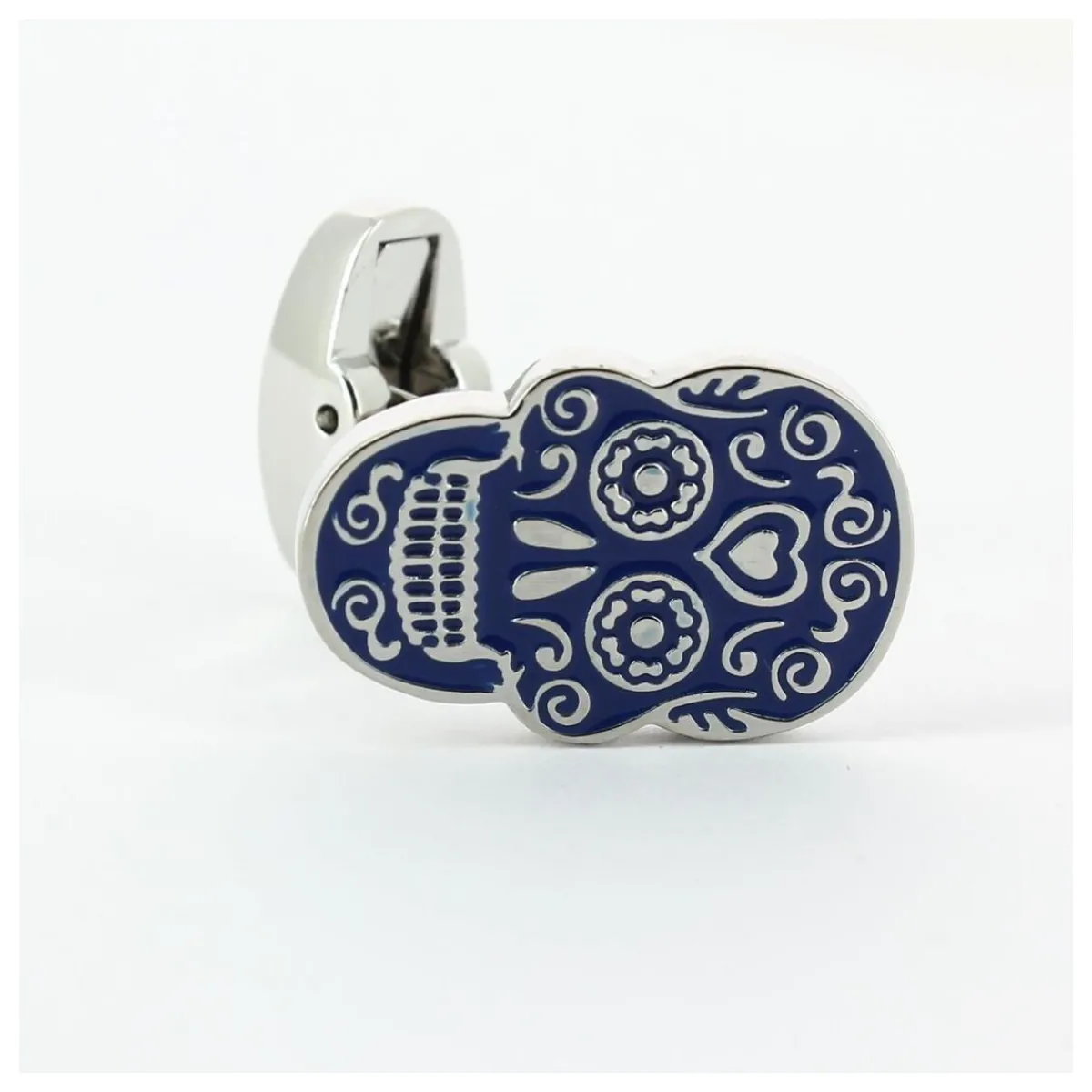Tony & Paul Boutons de manchette Calavera Mexico Multicolore-Homme Bijoux