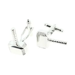 Tony & Paul Boutons de manchette Super Héro acier-Homme Bijoux